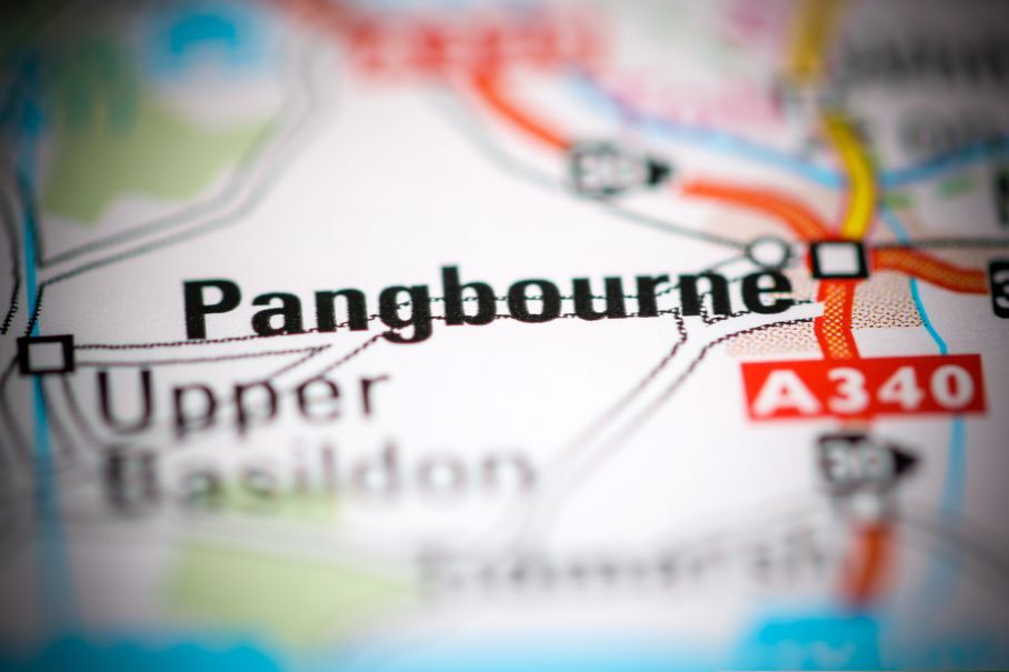 Pangbourne map