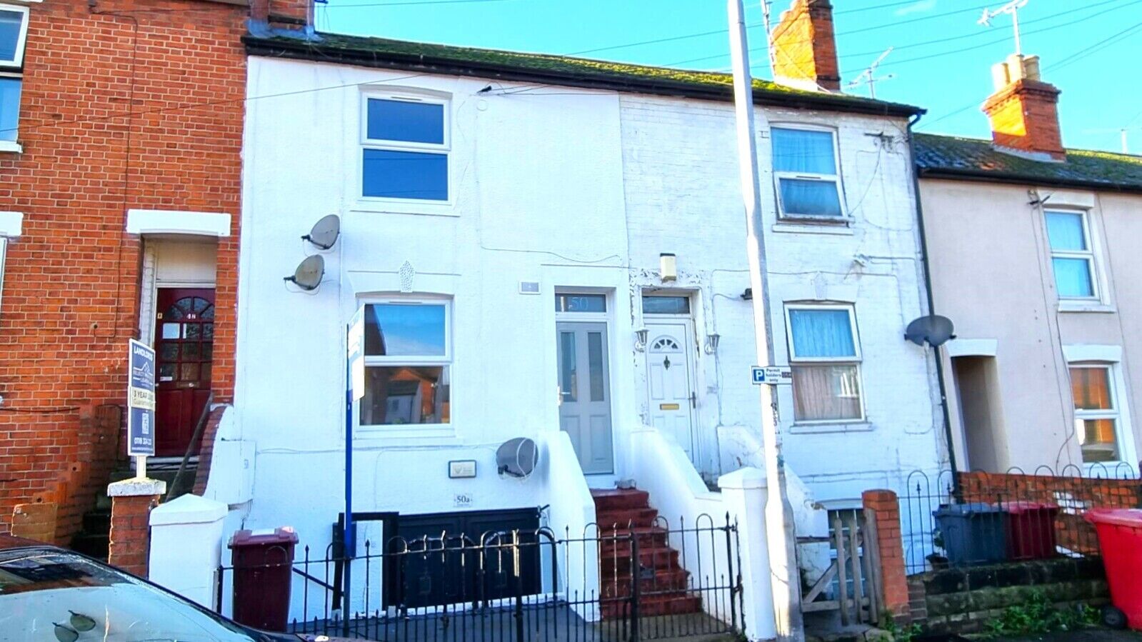 3 bedroom mid terraced flat to rent, Available from 05/07/2024 George Street, Reading, RG1, main image