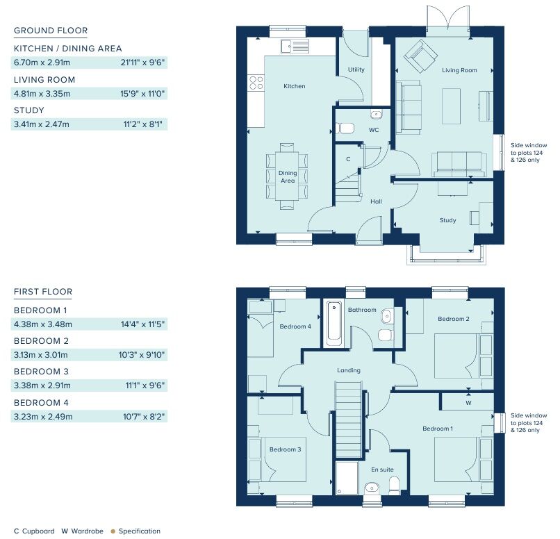 Floor plans